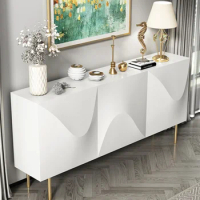 Nordic painted sideboard modern minimalist Italian minimalist