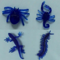Funny gadgets anti stress TDR soft animal insect model gecko spider scorpion centipede jake toy novelty items kids educational
