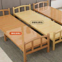 【免運】 美雅閣| 】竹床可折疊床單人雙人簡易家用成人午休午睡出租房竹子硬板實木床