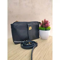 Tas Kulit Papillon Bandung K3294 Ukuran 22x15 Cm Dongker