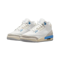 【NIKE 耐吉】Air Jordan 3 Lucky Shorts 幸運短褲 白藍 GS AJ3 運動鞋 休閒鞋 大童鞋 DM0967-101