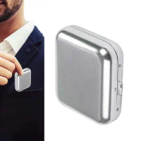 Portable Stainless Steel Square Pocket Ashtray Durable Mini Car Ashtray With Lids Portable And Detachable Ashtray Easy To Clean