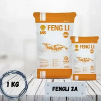 Pelet Pakan Fengli 2A 1 kg Udang Lobster Burayak Ikan Tipe Tenggelam Shinking