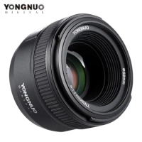 YONGNUO YN50mm F1.8 Large Aperture AF Lens For Canon Nikon D800 D300 D700 D3200 D3300 D5100 D5200 D5300 DSLR Camera Lens 50mm