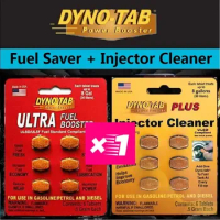 Pack Sale: Dynotab® Ultra Booster Fuel Treatment Injector Cleaner Octane Power Booster Carbon Cleaner Fuel Saver Made in USA