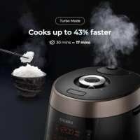 CUCKOO CRP-P1009SB | 10-Cup (Uncooked) Pressure Rice Cooker | 12 Menu Options: Quinoa, Oatmeal, GABA/Brown