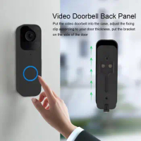 Video Doorbell Back Panel Easy Install Back Plate Secure Easy Installation Anti-theft Camera Doorbell Back Plate for Enhanced