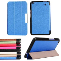 Fashion Case for Acer Iconia Talk S A1-724 Cover Silk Pattern Case Wake Sleep Shell