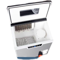 製冰機 恒洋110V臺灣美國40公斤家用商用小型制冰機奶茶店酒吧方冰機