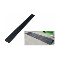【海夫健康生活館】斜坡板專家 門檻前斜坡磚 輕型可攜帶式 橡膠製(高2公分x8公分)