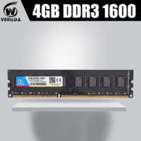 VEINEDA Memoria ddr3 4gb ram ddr3 1066MHZ For dimm ddr3 Memory ram 1333 1600 compatible all Intel AMD Desktop PC3-12800 240pin