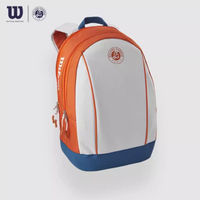 Wilson wilson 2024 New French TENNIS Co-branded multi-functional Large capacity ORANGE Blue Grey Sho