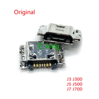 100PCS Original For Samsung J3 J300 J5 J500 J7 J700 Usb Charging Connector Plug Dock Socket Port