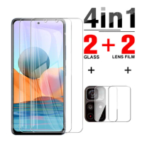 4in1 Tempered Glass Protective Film Cover For Xiaomi Poco M4 Pro 5G M3 pro m3 for poco m4 M 4 3 xioami xiami xami Protector film