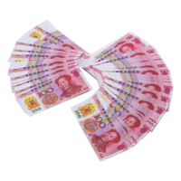 【金發財金紙】冥國人民幣 5入組-面額100x 500張(金紙-冥界財富系列)
