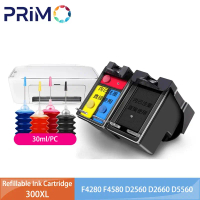 Ngăn mực có thể thay thế 300XL/300 XL cho HP300, DeskJet F4280, F4580, D2560, D2660, D5560, Envy 100