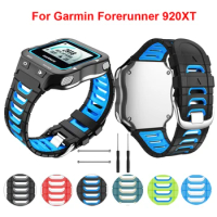 Silicone Watchband Replacement Straps For Garmin Forerunner 920XT 920 XT Wristband Running Swim Sport Watch Band Bracelet+ Tool