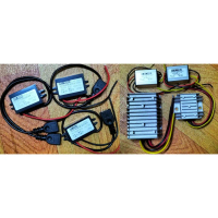 Waterproof DC converter 72v 48V 36v 24v 12V 5V USB step down up power supply car DCDC adapter solar 