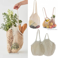 Knitted Bag Tas Rajut Tas Belanja Rajut Tas Big Size Knit Tote Bag Tas Bahu Serbaguna Tas Lipat Tas 