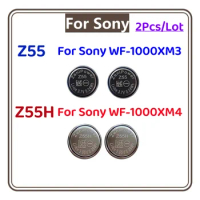 2Pcs Original Z55 New Battery For Sony WF-1000XM3,   Z55H For WF-1000XM4 WF-SP900/SP700N /1000X WI-SP600N TWS Earphone