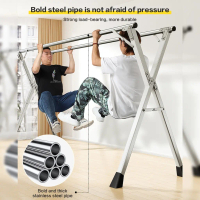160-240cm Jemuran Baju Lipat Stainless Steel Jemuran Pakaian Basah Tahan Karat Jemuran Baju Lipat【Ti