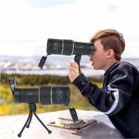 Long Telephoto Lens 16x52 High Power Monocular Telescope Watching 10x42 Binoculars for Adults 18mm Birding Binoculars for Adults