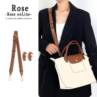 Bag Adjustable Shoulder Strap For Longchamp Small Short Handle Bag Modified Messenger Strap Real Leather