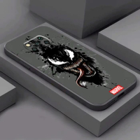 Marvel Venom Logo Phone Case For Xiaomi POCO F5 F4 F3 Pro GT POCO X4 X3 Pro NFC M4 M3 Pro 5G Liquid Silicone Cover