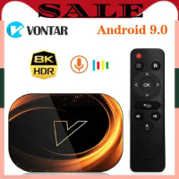 VONTAR X3 Amlogic S905X3 TV Box Android 9.0 4GB RAM 64GB ROM 8K Set Top Box 1000M Dual Wifi Youtube 4K Smart Media Player 4G 32G