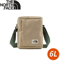 【The North Face 6L 斜背包《棕綠》】3KZT/小包/側背包/斜背包/休閒背包/單肩包