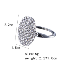 (can mix size) Hot VAMPIRE New Arrival TWILIGHT Bella Crystal Ring Replica Engagement Wedding Ring jewelry valentine gifts