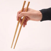 1 Pair Pure manual Natural Bamboo Wood Chopsticks Dinnerware Healthy Chinese Food Hashi Sushi Bamboo Chopsticks