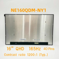 NE160QDM-NY1 16.0" Slim LED matrix for Lenovo Legion 5 Pro 16 G7 laptop lcd screen panel 2560*1600P 16:10 165HZ