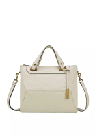 RABEANCO ​Rabeanco.Rabeanco ALPS Top Handle Satchel Bag - Cream Beige