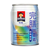 QUAKER 桂格 完膳營養素經典香草X1箱 250ml*24罐/箱(贈2罐)