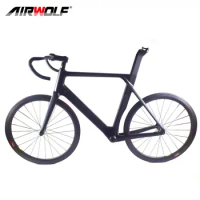 700C Disc Carbon Road Bike Frame Max 32C Road Bicycle Frames With 50mm Rim Height Carbon Road Wheels Carbon Handlebar Stem