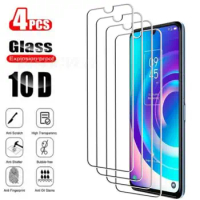 4Pcs Tempered Glass For TCL 30+ 30 Plus 6.7" 2022 30 5G T776H T676H T676K T676J Screen Protector Protective Glass Film 9H