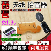【臺灣公司 品質保固】琵琶通用樂器無線琴弦拾音器中阮古箏古琴小提琴吉他柳琴月琴