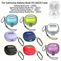 For Samsung Galaxy Buds fe/Live/pro/2 Cover Switch lock buckle Fall protection Capa For Samsung Galaxy Buds FE 2023