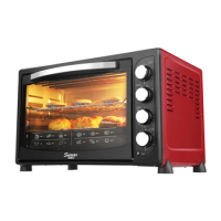 Electric Oven 45l Large Capacity Multi-Function Oven Baking Cake Bread Oven Home Use and Commercial Use Pizza Oven Outdoor Horno