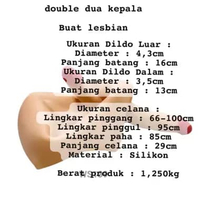 sextoys - celana dalam silikon double dongs