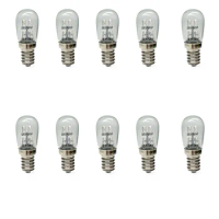 2/4Pcs E12 Microwave Light Bulb 110V/220V 0.5W Refrigerator Bulbs Light Oven Mini Bulbs Fridge Salt Lamp Heater Home Useful