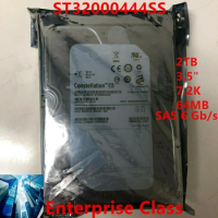 New Original HDD For Seagate 2TB 3.5" SAS 6 Gb/s 64MB 7200RPM For Internal HDD For Enterprise Class HDD For ST32000444SS