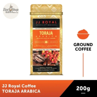 Kopi Bubuk JJ Royal Coffee Toraja Arabica Gound 200g