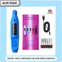Mesin Mini Grinder Grafir Bor Gerinda Ukir listrik mini KUKU MIDICURE PEDICURE WARNA RANDOM