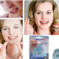 50M Micro Wax Peppermint flavor Dental Flosser Interdental Brush Teeth Stick Toothpicks Floss Pick Oral Hygiene Clean Wire L0027