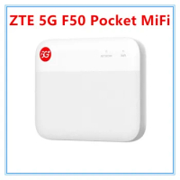 Unlocked ZTE F50 5G Pocket MIFI 1.6Gbps SA/NSA 2.4G/5G WIFI 5G Type-C USB Mobile Hotspot