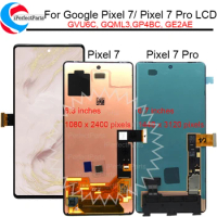 AMOLED For Google Pixel 7 Pro LCD Display GP4BC, GE2AE Touch Screen Digitizer For Google Pixel 7 LCD GVU6C, GQML3
