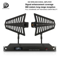 SDR 838 Active Directional Antenna Distribution System RF Signal Booster Microphone Signal Receiving Amplifier Antenna Splitter