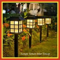 Lampu Taman Hias Solar Cell Tenaga Surya Matahari Tancap Minimalis Lawn Lamp LED Hiasan Dekorasi Hal